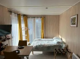 Chalet charmant à Acheux-en-Vimeu, 20 m², jardin