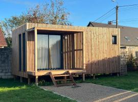 Chalet charmant à Acheux-en-Vimeu, 20 m², jardin, viešbutis mieste Acheux-en-Vimeu