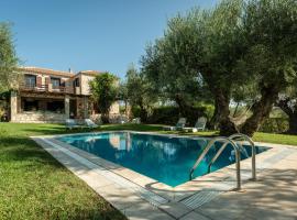 3 Sorelle Private Stone Villa, hotel em Lithakia