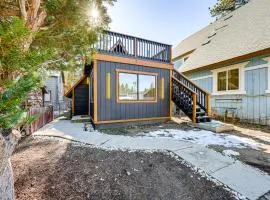 2 Mi to Big Bear Lake: Wooded Cabin w/ Deck!