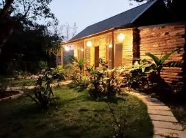 Happy House by the Mountain