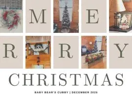 Christmas Cozy Cabin - 10 min to Parkway - Mt View- Hot Tub