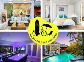 “Backyard Is OMG” Spa Pool BBQ Game Room Views