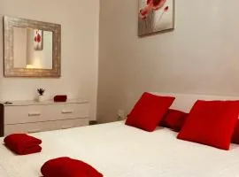 Room with shared bathroom in a shared flat