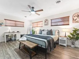 Family Friendly 3BR Escape with Game Room, Fire Pit & Outdoor Dining Sleeps 6