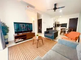 Desaru Central Apartment w Pool,CinemaScreen,Netflix & WiFi