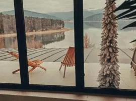 Moon Lake Bicaz - Aurora Sky