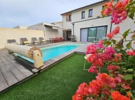 Villa Nananthée T5 de luxe,4-8 pers, piscine privée chauffée