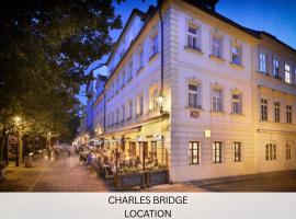 Hotel At the Golden Scissors, hotel v Praze