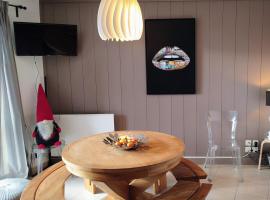 Très bel appartement pied de pistes 6 pers Serre Chevalier Chantemerle – hotel w mieście Saint-Chaffrey