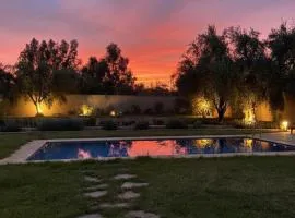 Oasis de Calme Villa Piscine Hammam & Vues Atlas