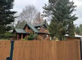 Dom letniskowy wolnostojący drewniany na wyłączność, jezioro Piaseczno 350 m, jacuzzi