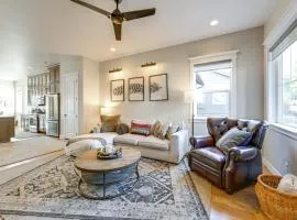 Hot Tub and Fire Pit Modern Flagstaff Home