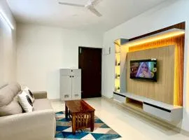 Vansa Stays-2BHK Quiet & Comfortable Near Airport