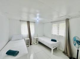 Private Twin Room - Tonga Coral Cottage, hotel i Hofoa