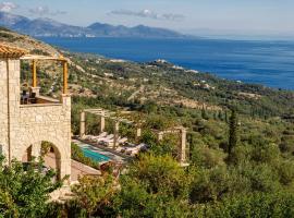 Armos Stone Villa - Private Pool & Sea Views, by ZanteWize, hotel v destinaci Skinária