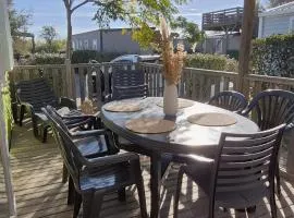 L'Oasis Mobil Home à 100m de la Plage Camping 5 étoiles