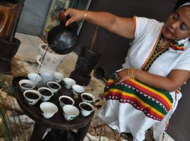 Enatwa Gondar Cultural House, hotell i Gonder