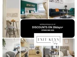 Aylesbury Modern 3BR Home, Sleeps 5, Perfect for families & Contractors Homely Stay