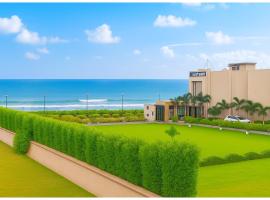 Hotel JK Seaside Inn Near Jagannath Temple - Fully Air Conditioning Deluxe Room - Free Wifie and Parking - Rooftop Sea View Hotel In Puri: Puri şehrinde bir otoparklı otel