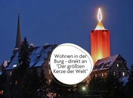 ALTE FÖRSTEREI - Elegantes Apartment in der historischen Hinterburg Schlitz - mit Aufzug, Parkplatz & Garten - Hunde willkommen & ohne Extrakosten