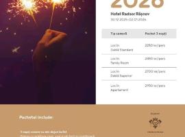 Radsor Hotel, hotel in Rîşnov