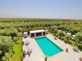 Dar le Domaine, Tennis, Foot, Piscine et basket, hotel v destinaci Oubadine