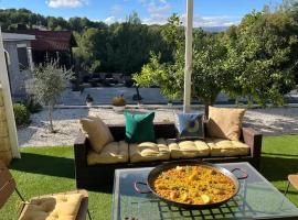 Villa Jazmín - Piscina - BBQ - Jardín - Chill out, hotel a Masía Aldamar