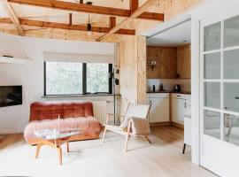 Boshuisje Noi op de Veluwe, chalet de monta&ntilde;a en Hattemerbroek