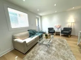 Cozy, brand-new, 2BDR,walkout apt, free parking