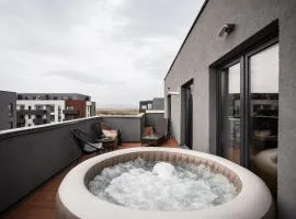 Skylark - Oslo Penthouse with Jacuzzi & Mountain
