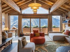 Chalet d'exception aux 3 Vallées, 14 pers, jacuzzi, sauna - FR-1-452-399, khách sạn ở Saint-Martin-de-Belleville
