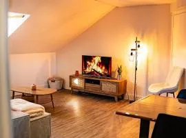 Appartement proche gare, vue Basilique, parking