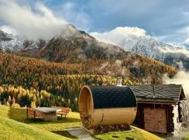 Chalet Paradise - Ski-In Luxury Chalet with Sauna & Panoramic Mountain Views in Champoluc