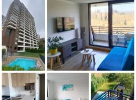 Departamento equipado de 2 Dormitorios , 2 baños y estacionamiento privado -