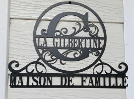 La Gilbertine、Louzeのホテル