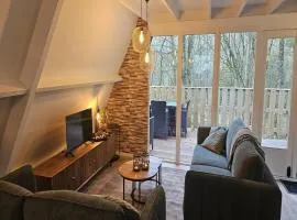 Fenced Country Chalet in Durbuy