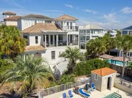 30A-Crows Nest of Blue Mountain Beach ocean view home with private beach access