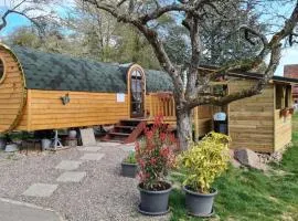 Roulotte avec spa privé