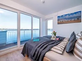 Schleivilla Ahoi by Seeblick Ferien ORO 3 SZ Sauna Kamin Wasserlage