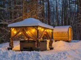 Stratton Ski Haus, Green Mountain Wellness Retreat, Hot Tub & Barrel Sauna