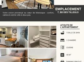 Le Nid Provençal - Parking Inclus, hotel i Manosque