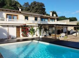 Es Puig den Morro Villa privada con piscina en Mallorca, hotel en Muro
