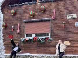 Cabana Oana 5-bedrooms chalet, hotel com banheiras de hidromassagem em Arad