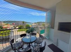 Apto c/ churrasq. e vista a 130m da Praia RSD0202