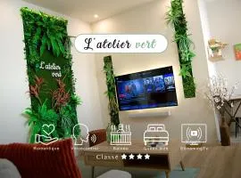 L'atelier vert - SPA, Suite Luxe, Proche Hypercentre - Classé 4 étoiles