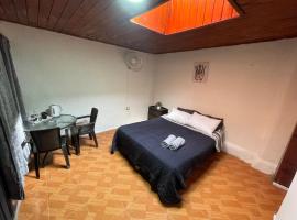 Habitación doble en el centro con baño privado, hotel en Curicó