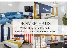Sleeps 8, Fire pit, Near DIA & Downtown Denver