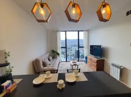 Hermoso, cálido y con vista espectacular departamento