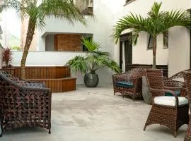 Apartamento TOP Garden com SPA a 550 m da Praia